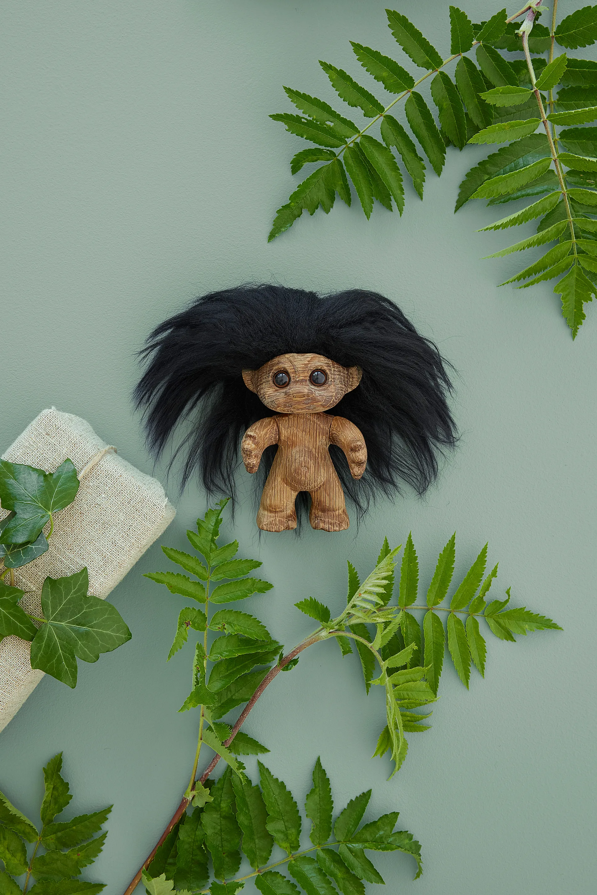 Good luck troll 9 cm, oak Spring Copenhagen