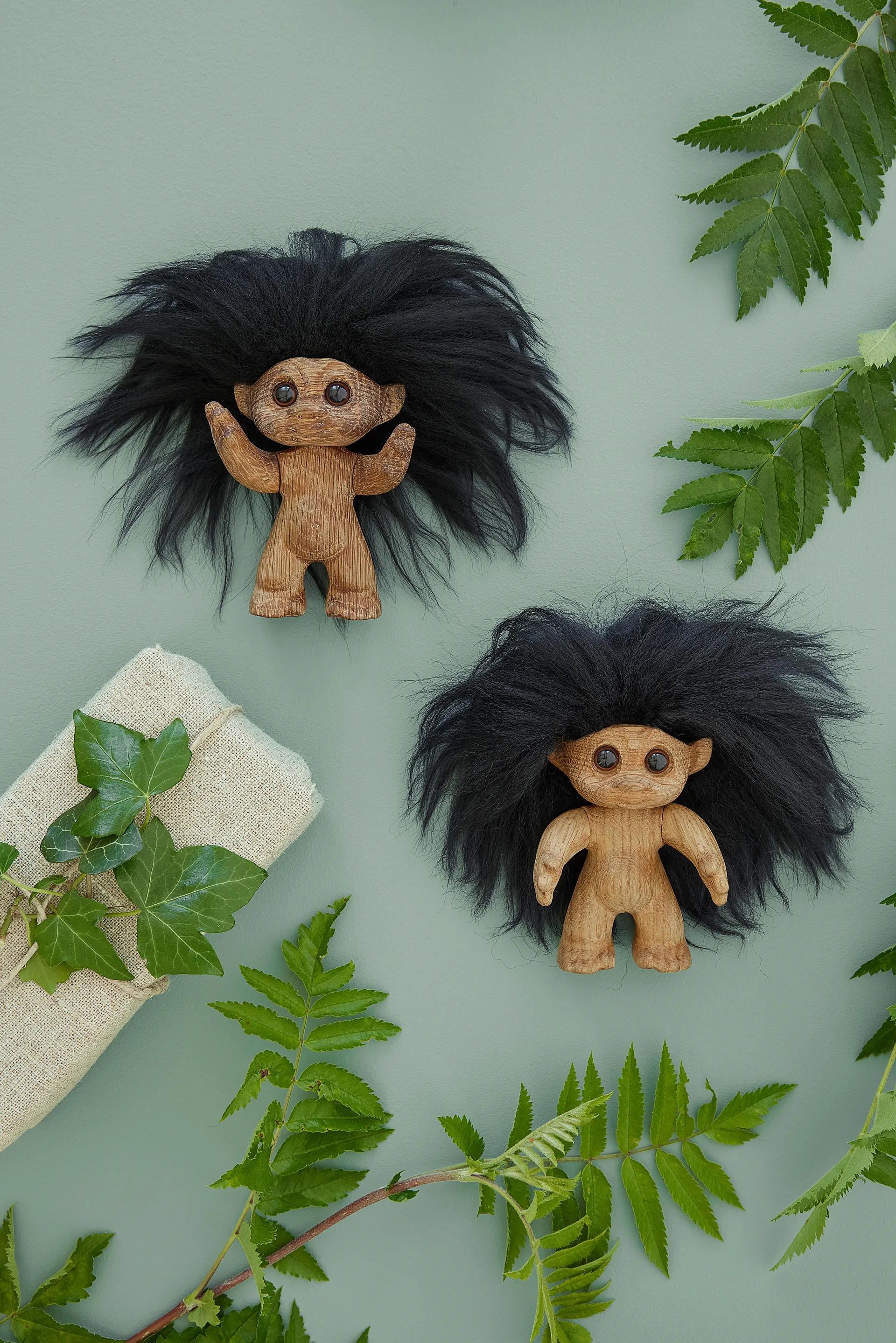 Good luck troll 9 cm, oak Spring Copenhagen