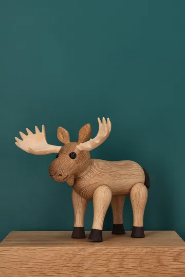 Harald Elch Figur - Beige, 15,5x13x14 cm - Spring Copenhagen