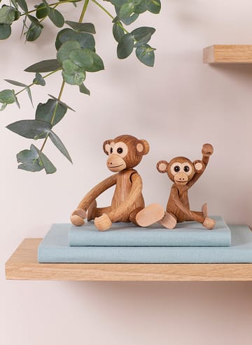 Jolly Affe Dekoration 11 cm - oak - Spring Copenhagen