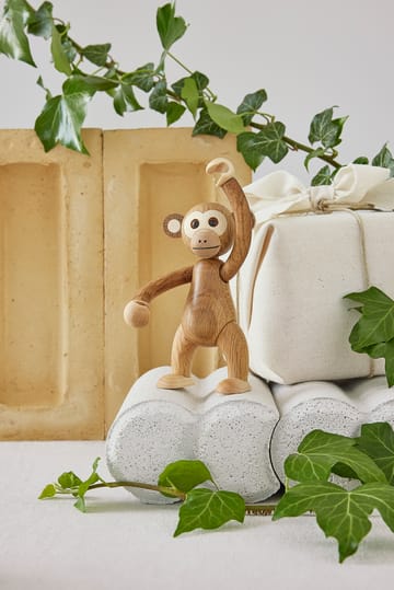 Jolly Affe Dekoration 11 cm - oak - Spring Copenhagen