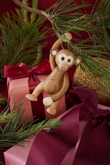 Jolly Affe Dekoration 11 cm - oak - Spring Copenhagen