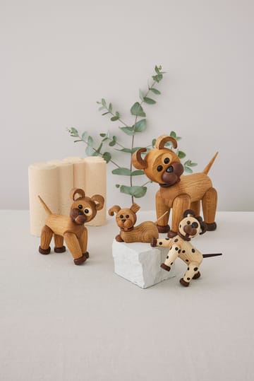 Joy Hund Dekoration 11 cm - Maple - Spring Copenhagen