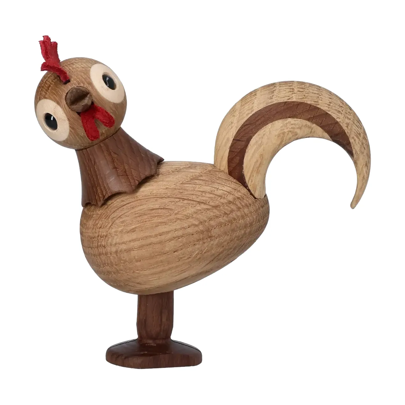 Rise Hahn Figur, Beige, 4,2x12x10,5 cm Spring Copenhagen