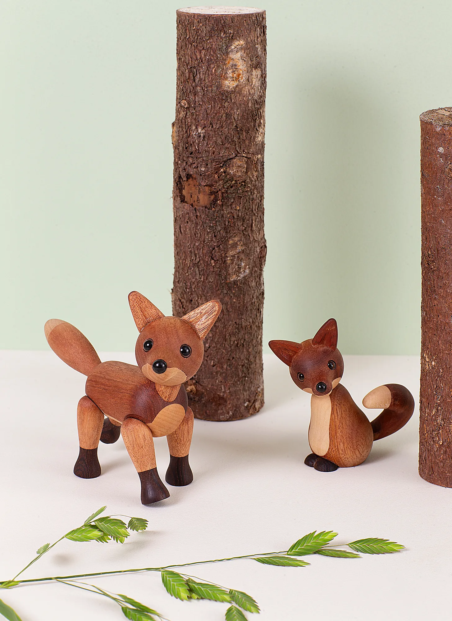 Roxy Fuchs Dekoration 10 cm, Mahogny Spring Copenhagen