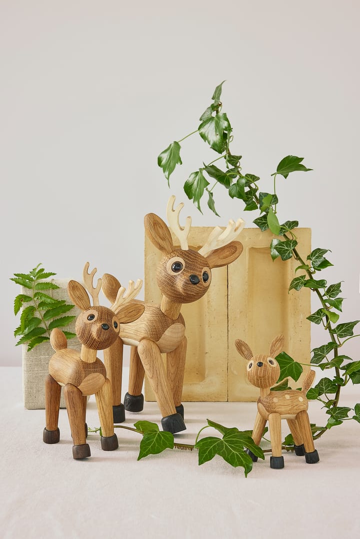 Star Reh Dekoration 26 cm, oak Spring Copenhagen