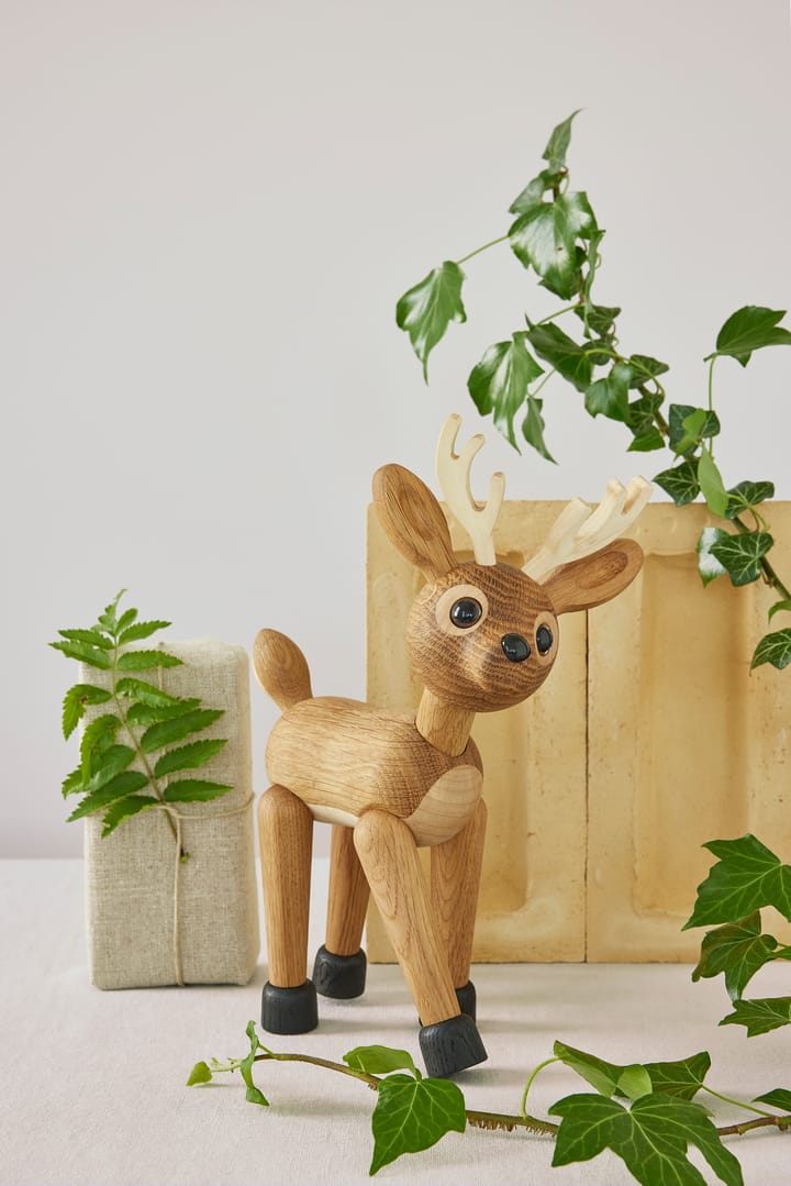 Star Reh Dekoration 26 cm, oak Spring Copenhagen