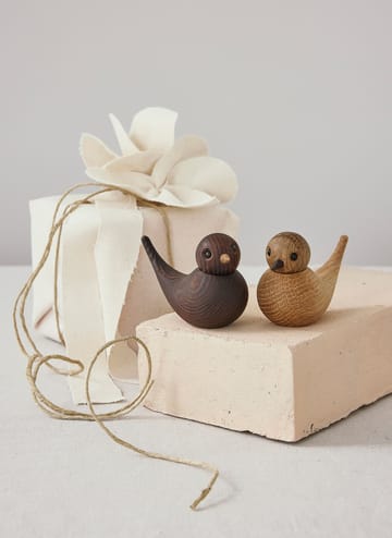 Sweeties Schwalben Dekoration 5,4 cm 2-teilig - oak - Spring Copenhagen