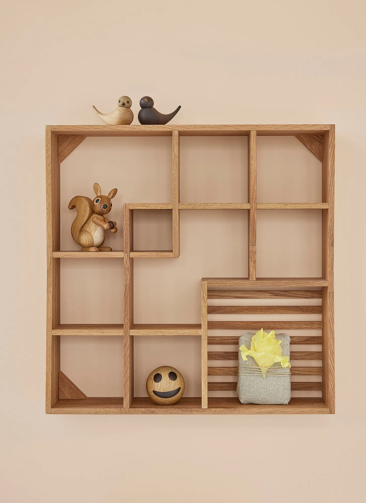 Sweeties Schwalben Dekoration 5,4 cm 2-teilig, oak Spring Copenhagen