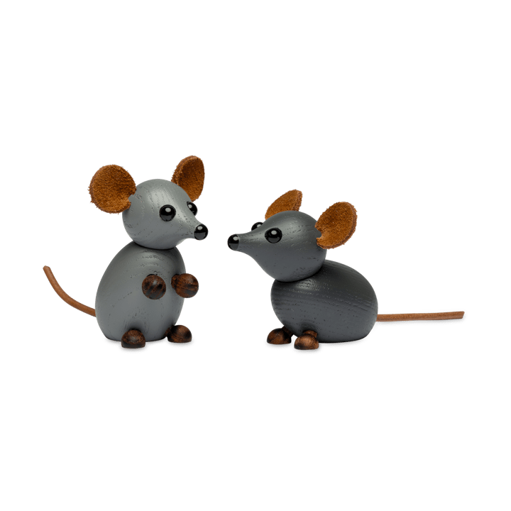 The farm mouse Dekoration 7 cm, grey Spring Copenhagen