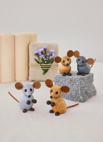 The house mouse Dekoration 4,5 cm - grey - Spring Copenhagen