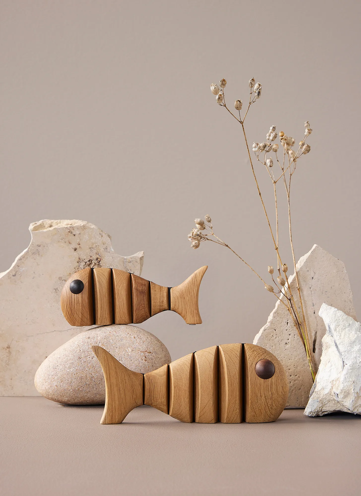 The wood fish Fisch Dekoration, Small Spring Copenhagen