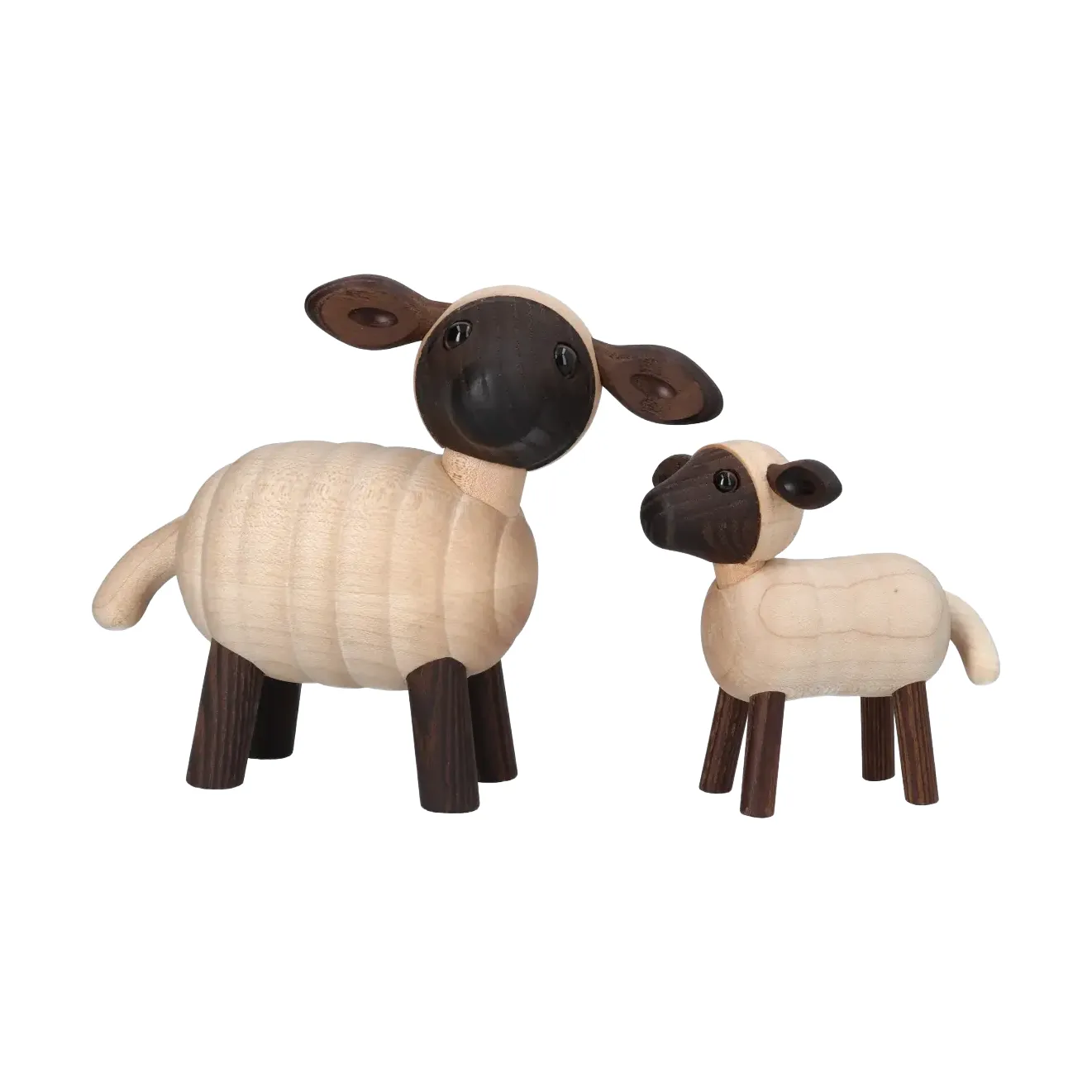 Will Lammfigur, Beige, 6,6x9xH8,5 cm Spring Copenhagen