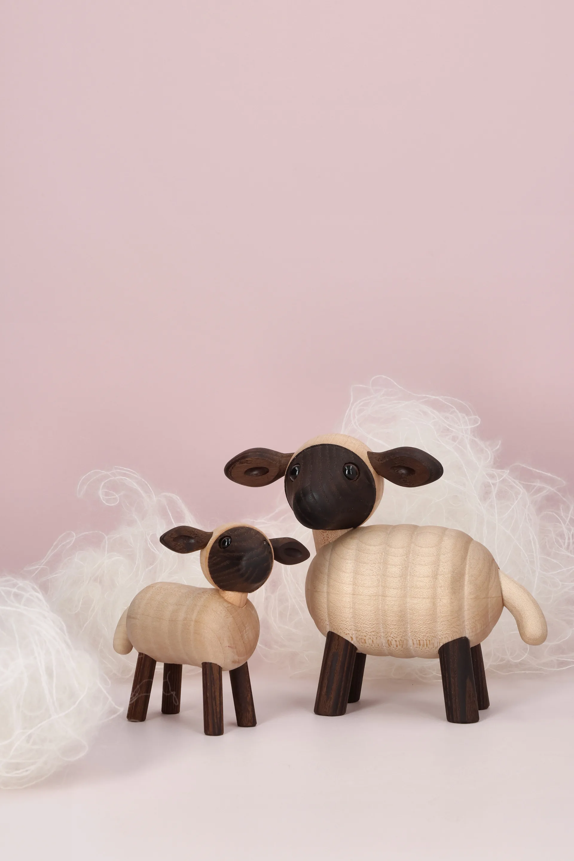 Will Lammfigur, Beige, 6,6x9xH8,5 cm Spring Copenhagen