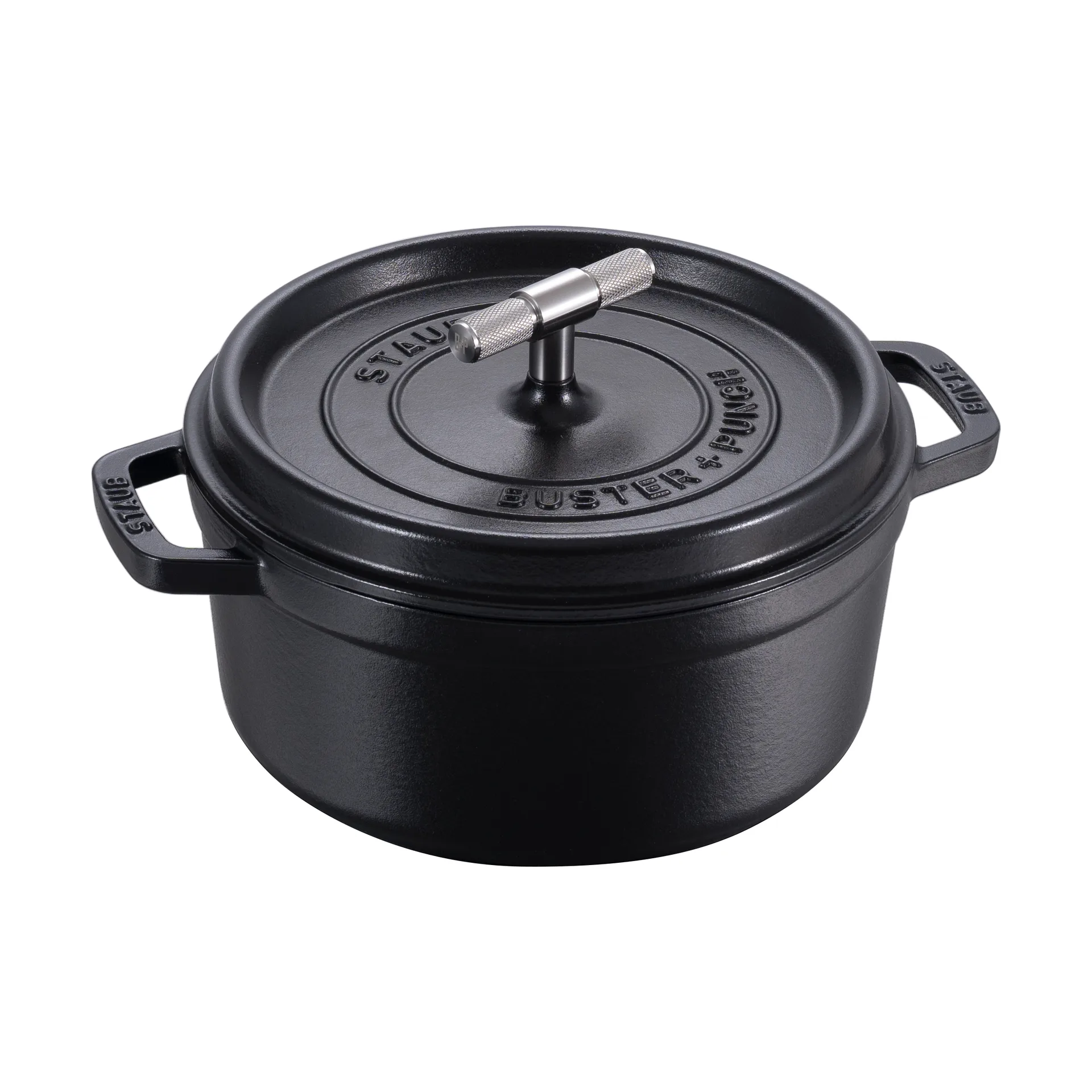 Buster & Punch Topf Gusseisen Edelstahl, 3,7 L STAUB