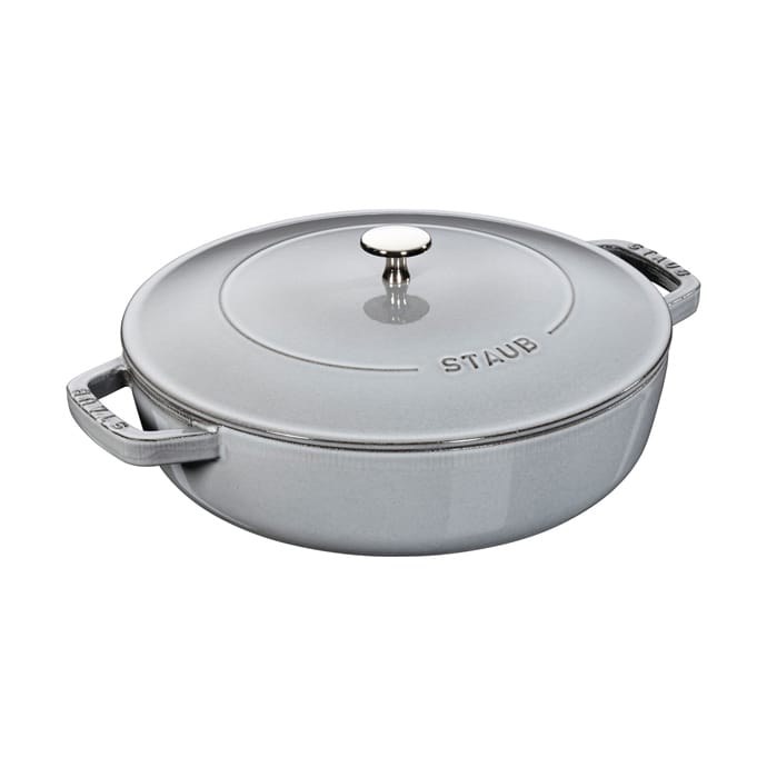 Chistera Sauteuse Ø28cm 3,7 L, Grau STAUB