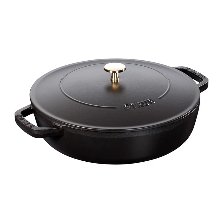 Chistera Sauteuse Ø28cm 3,7 L - Schwarz - STAUB