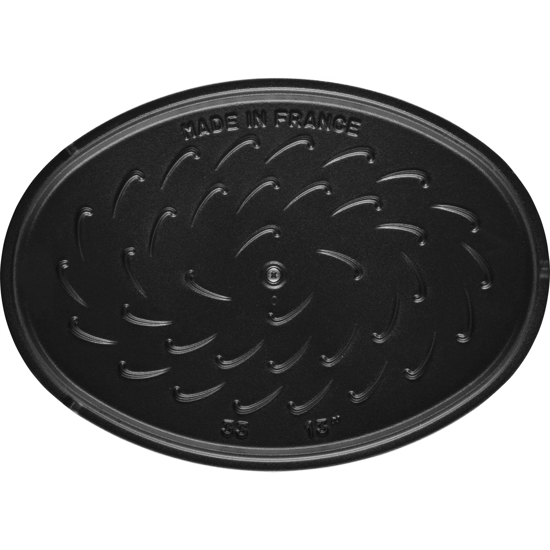 La Mer ovaler Topf, drei Lagen Emaille, 32cm STAUB