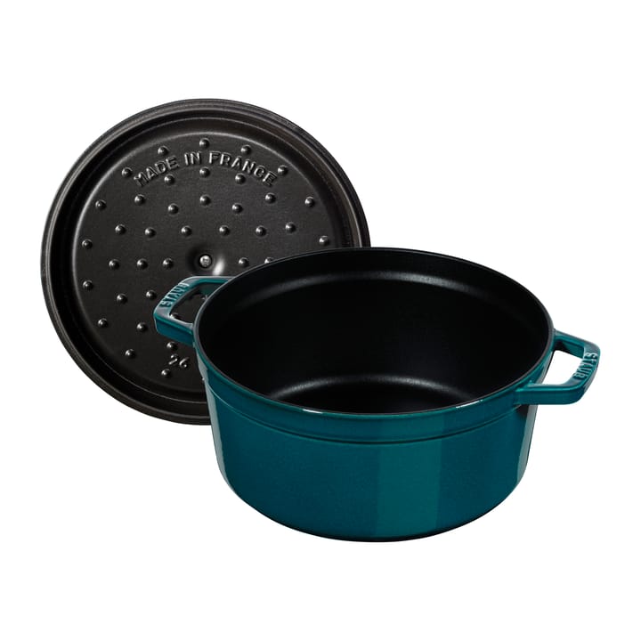 La Mer runder Topf, drei Lagen Emaille, 5,2 l STAUB