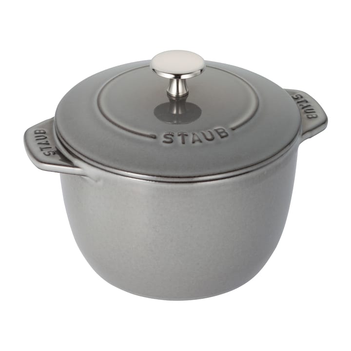 Rice cocotte Gusseisentopf 1,6 L, Grau STAUB