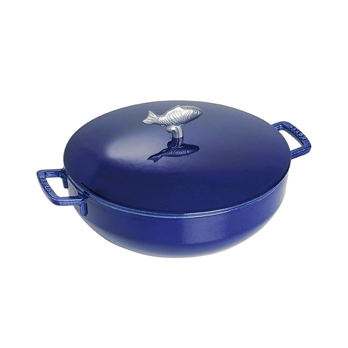 Staub Bouillabaisse Gusseisentopf, Blau STAUB