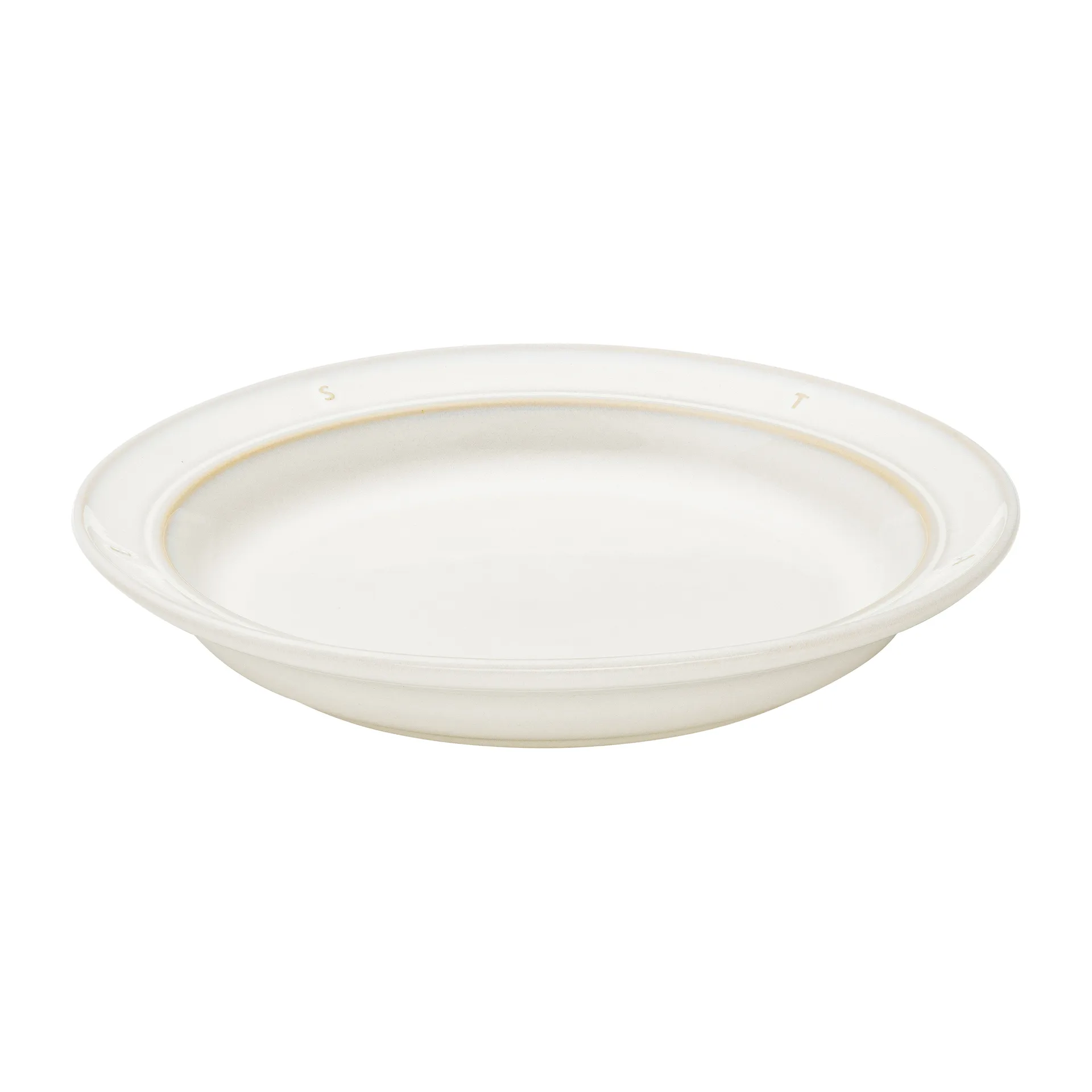 Staub Boussole Teller tief Ø24cm, Off white STAUB