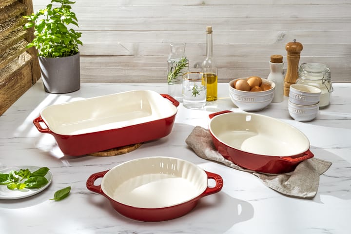 Staub Ceramic pieform Ø24 cm, Kirsche STAUB
