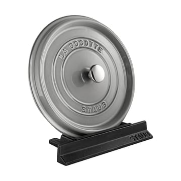 Staub Deckelhalter Gusseisen-Silikon - Schwarz - STAUB