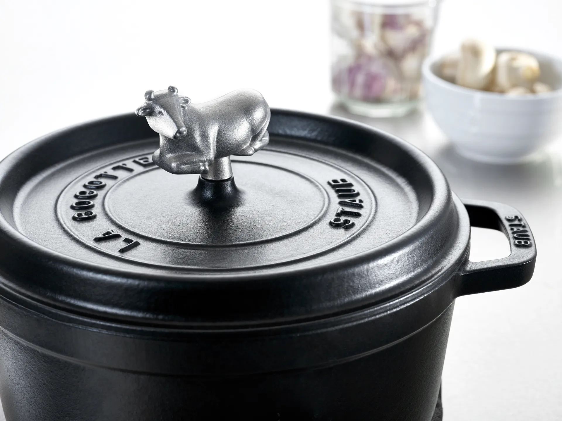Staub Knopf in Metall, Ko STAUB