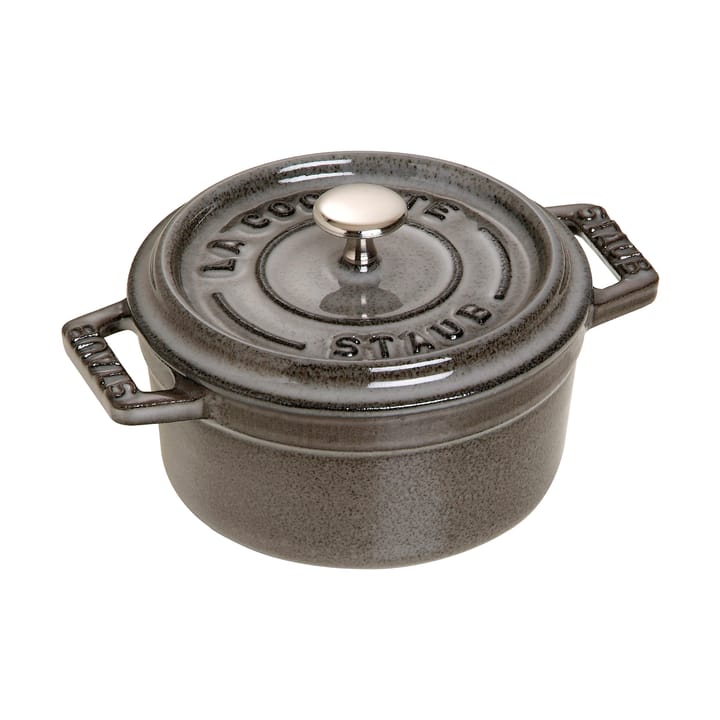 Staub La Cocotte runder Topf Gusseisen 0,25 L - Grafitgrau - STAUB