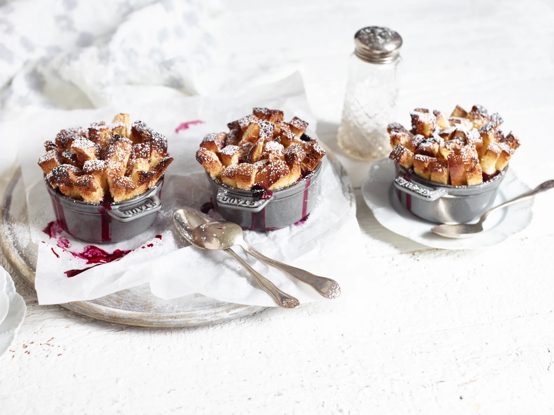 Staub La Cocotte runder Topf Gusseisen 0,25 L, Grafitgrau STAUB