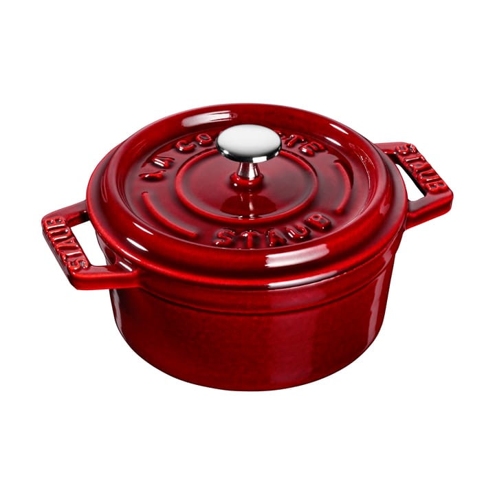 Staub La Cocotte runder Topf Gusseisen 0,25 L - Granatrot - STAUB