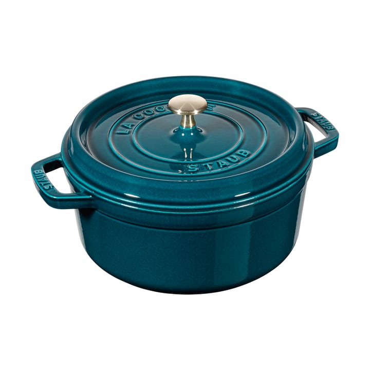 Staub La Cocotte runder Topf Gusseisen 2,2 L - La Mer - STAUB