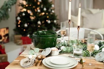 Staub La Cocotte runder Topf Gusseisen 2,6 L - Basilikumgrün - STAUB