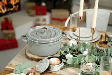 Staub La Cocotte runder Topf Gusseisen 2,6 L - Grafitgrau - STAUB
