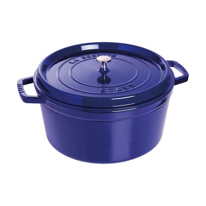 Staub La Cocotte runder Topf Gusseisen 8,4 L - Dunkelblau - STAUB