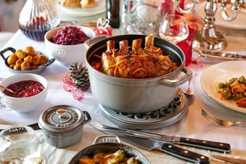 Staub La Cocotte runder Topf Gusseisen 8,4 L - Grafitgrau - STAUB