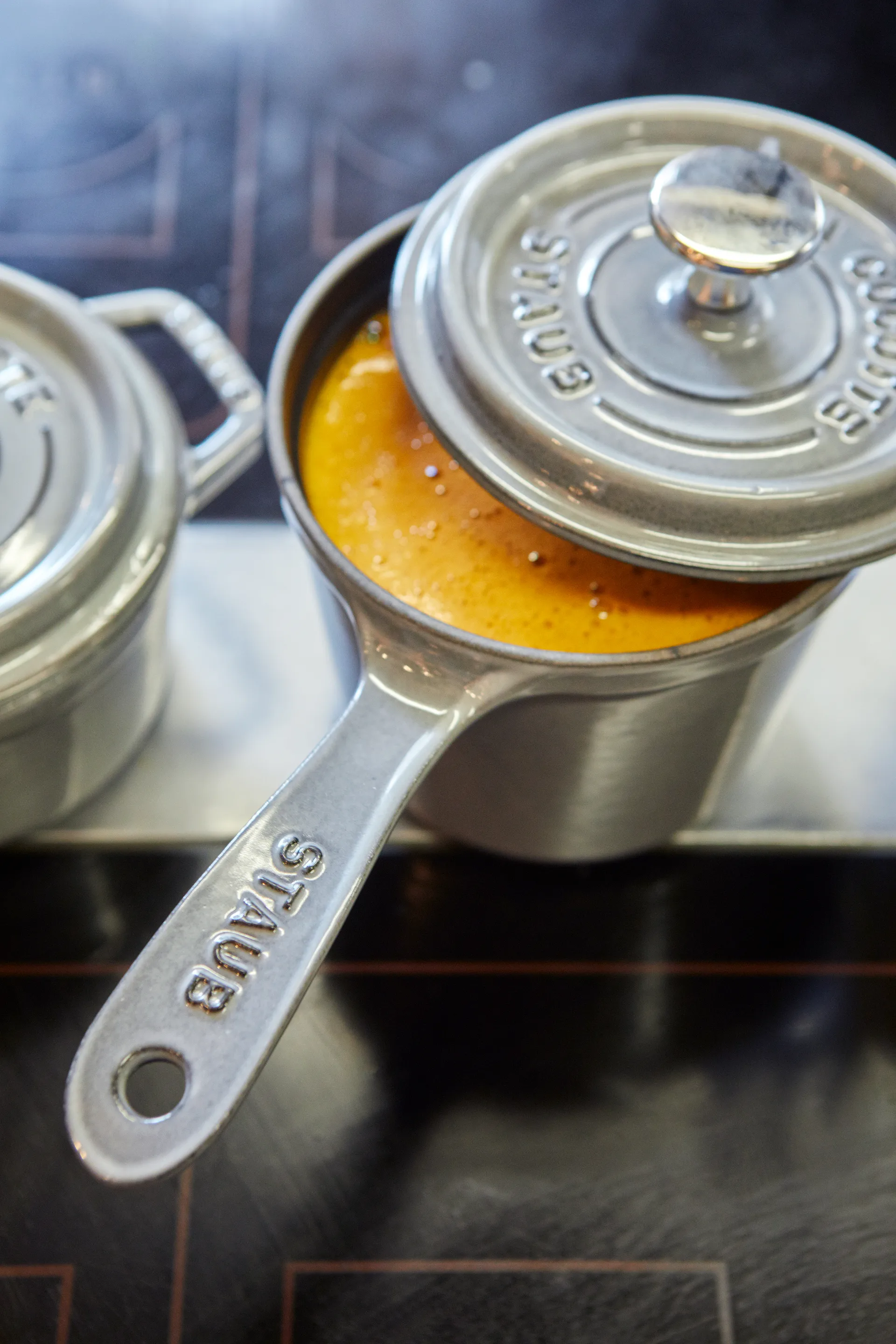 Staub La Cocotte Topf hoch Grafitgrau, 1,2 L STAUB