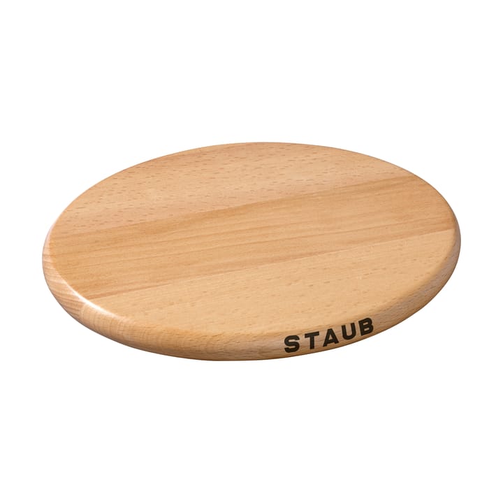 Staub magnetischer Topfuntersetzer oval Buche - 15 cm - STAUB