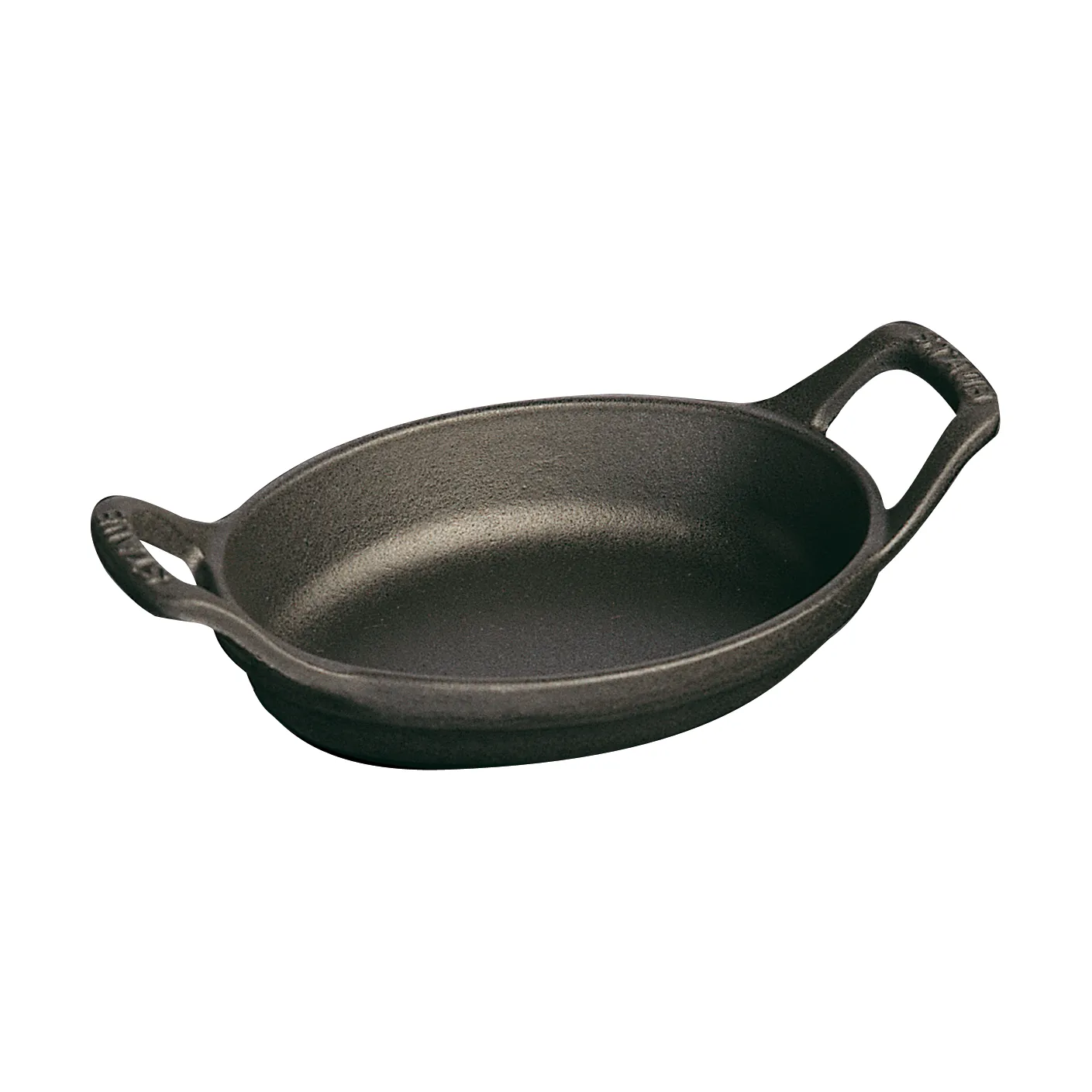 Staub ovaler Gusseisen-Backform 15 cm, Schwarz STAUB