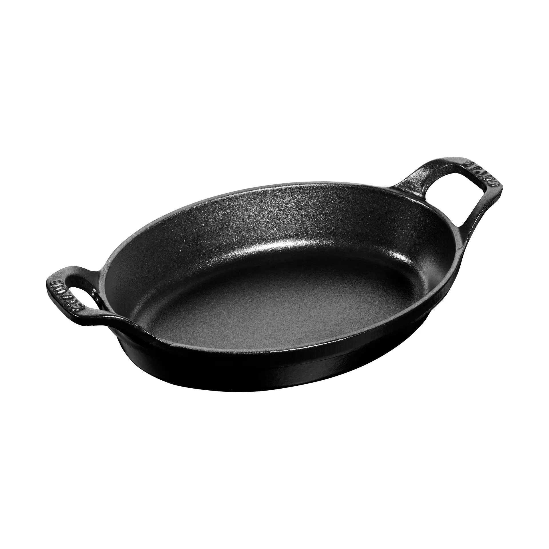 Staub ovaler Gusseisen-Backform 21 cm, Schwarz STAUB