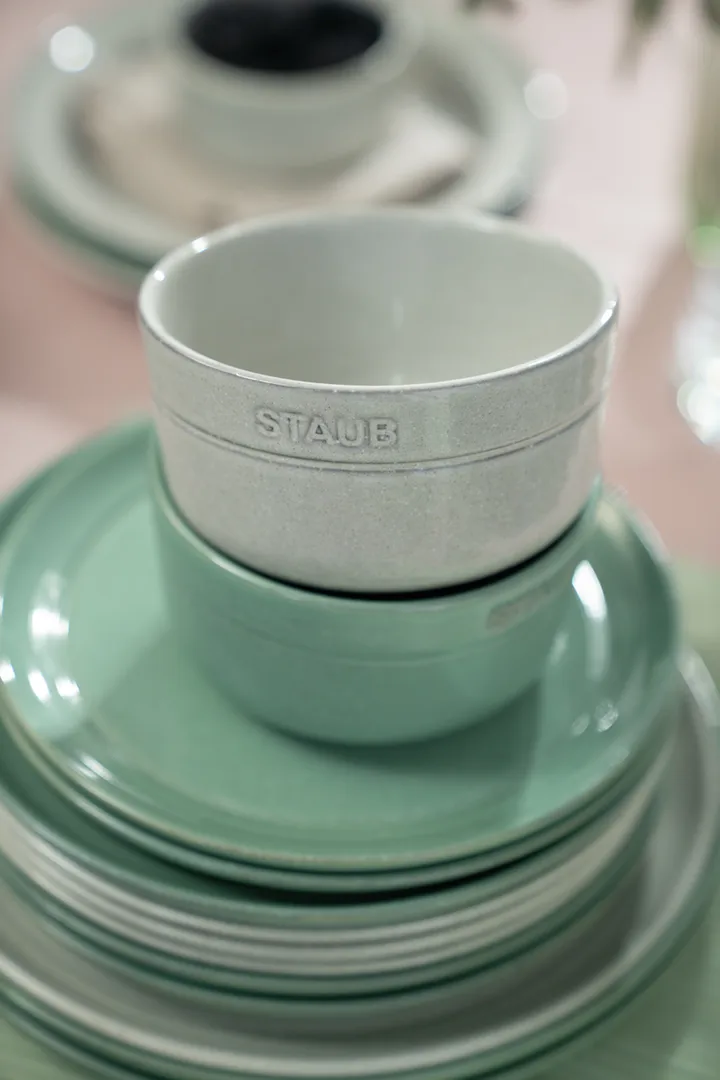 Staub ovaler Teller 25cm, Salvia