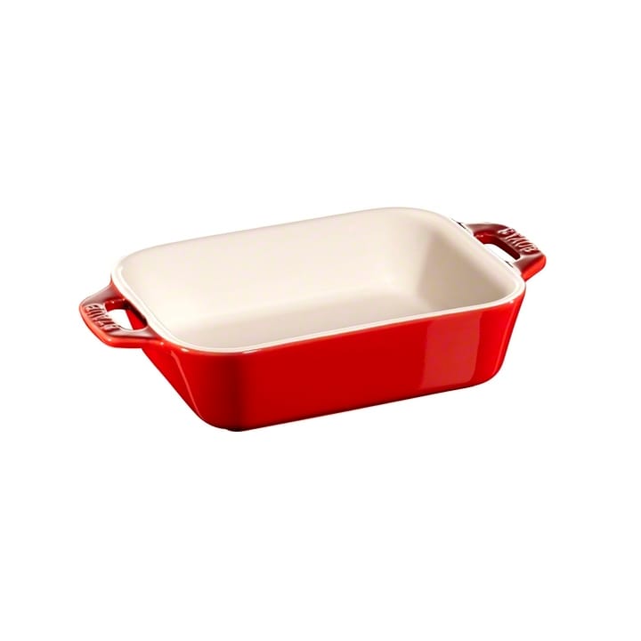 Staub rechteckige Ofenform 14x11 cm - Rot - STAUB