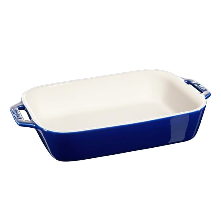 Staub rechteckige Ofenform 27  x  20cm - Blau - STAUB