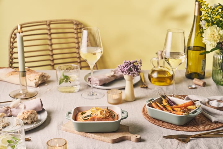 Staub rechteckiges Gusseisen Backformset 2-teilig, Eukalyptus STAUB