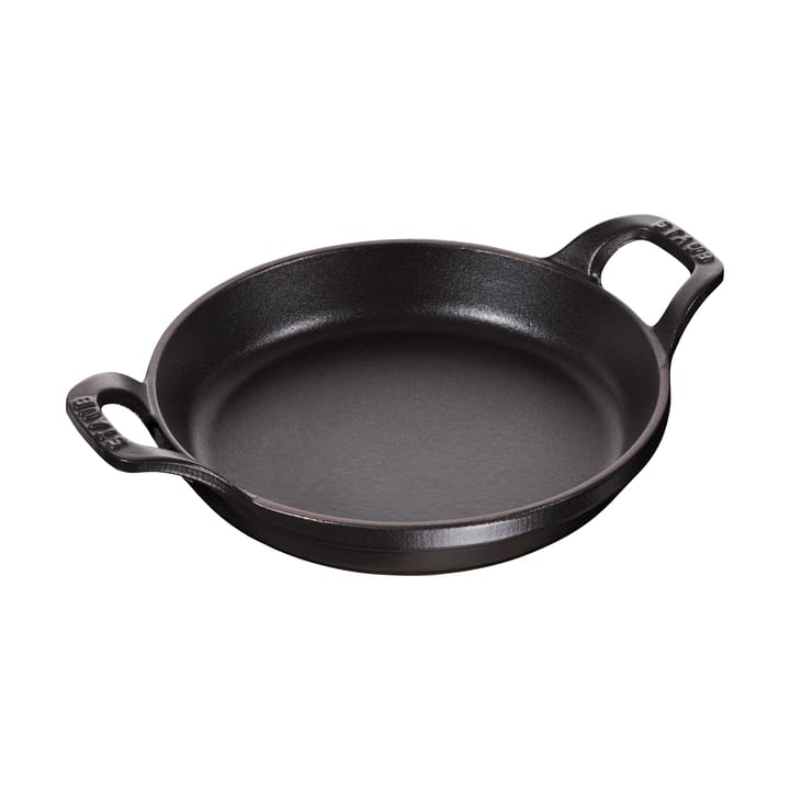 Staub runde Ofenform Gusseisen Ø16 cm - Schwarz - STAUB