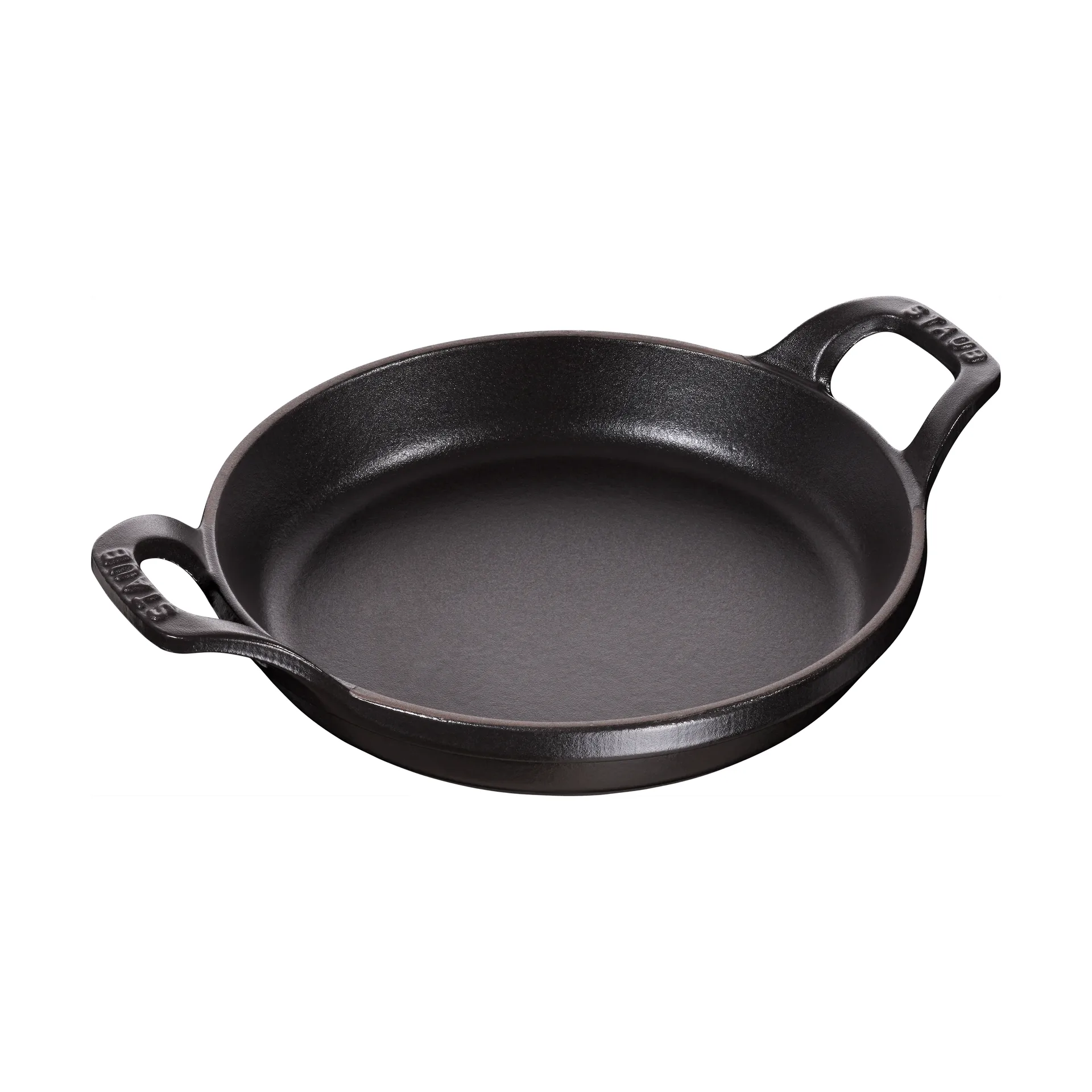 Staub runde Ofenform Gusseisen Ø20 cm, Schwarz STAUB