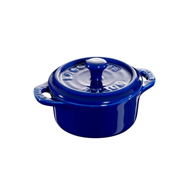 Staub runder Minitopf 0,2 l, Blau STAUB