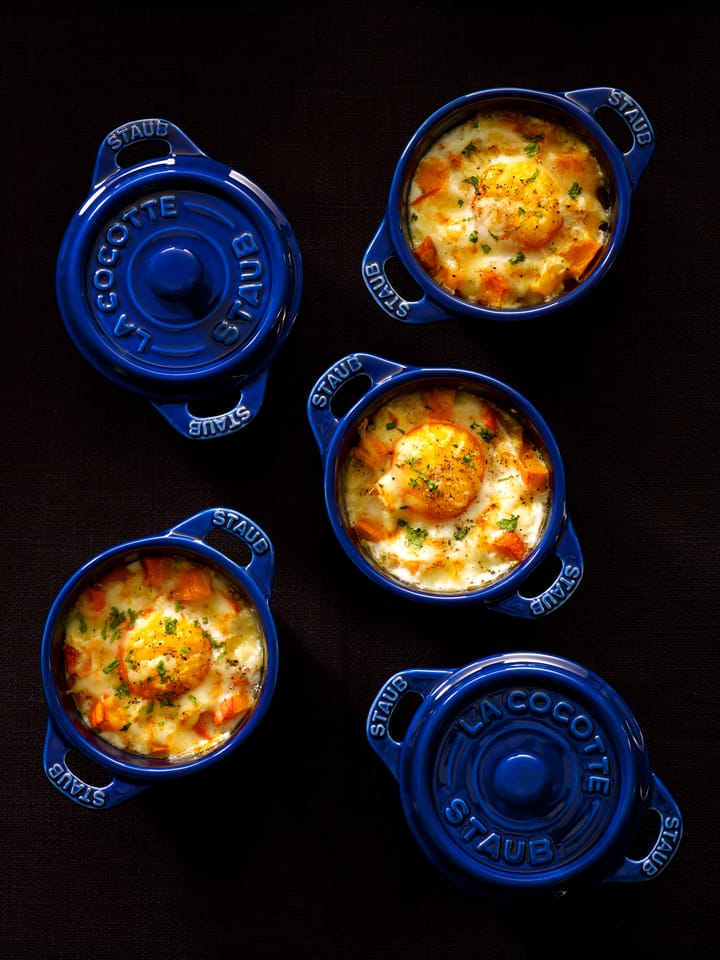 Staub runder Minitopf 0,2 l, Blau STAUB