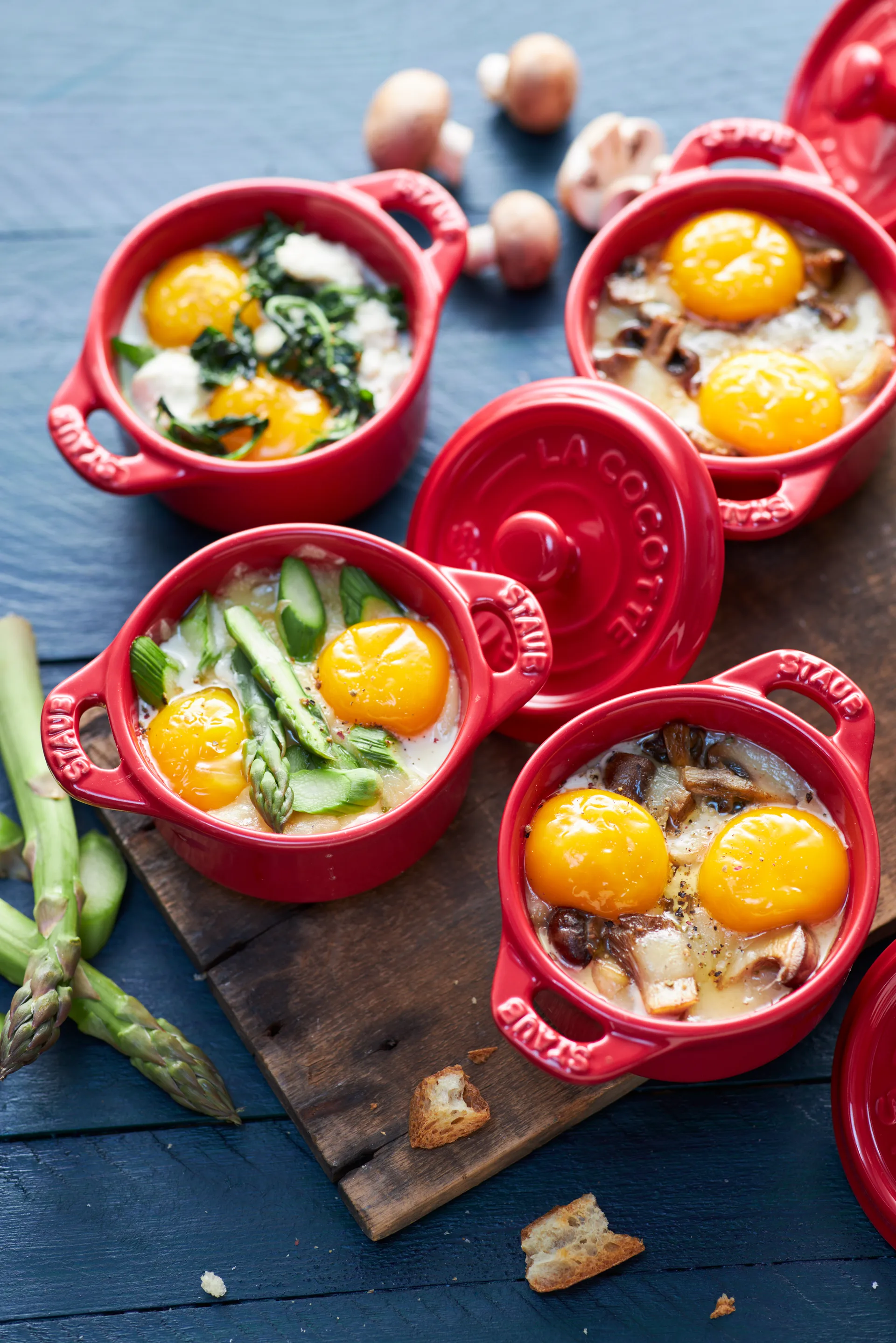 Staub runder Minitopf 0,2 l, Rot STAUB